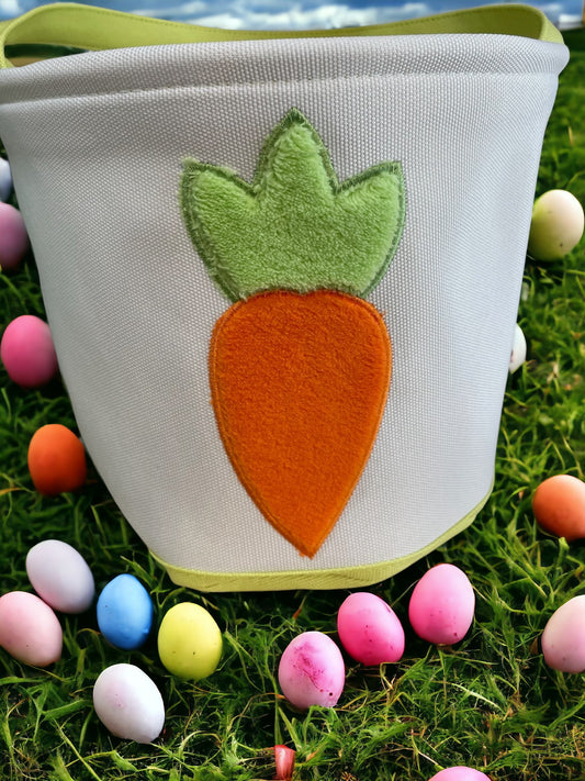 Personalized Carrot Easter Basket