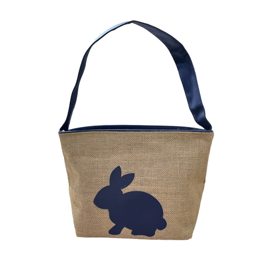 Personalized Burlap Easter Basket