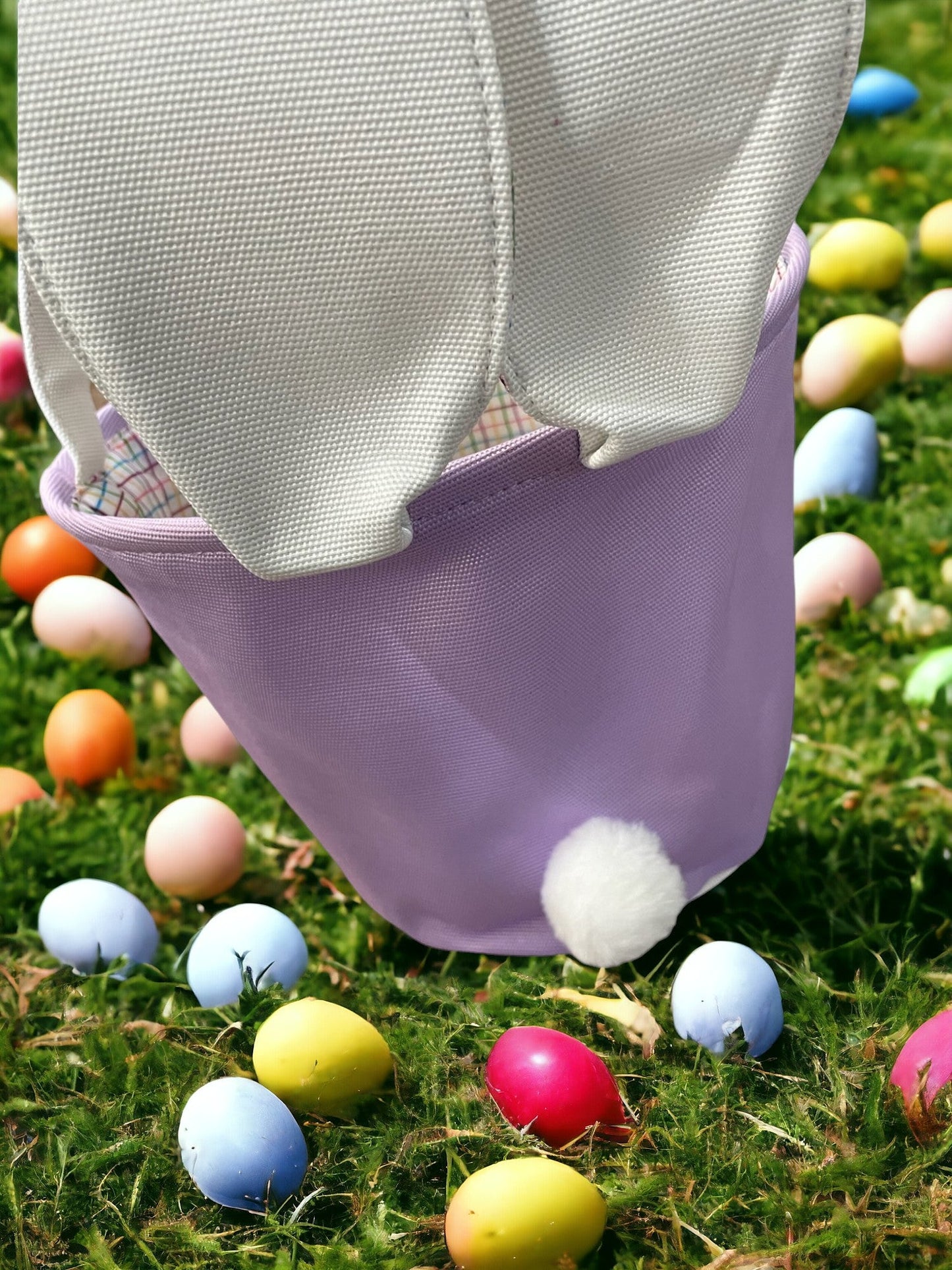 Personalized Bunny Ears Easter Basket