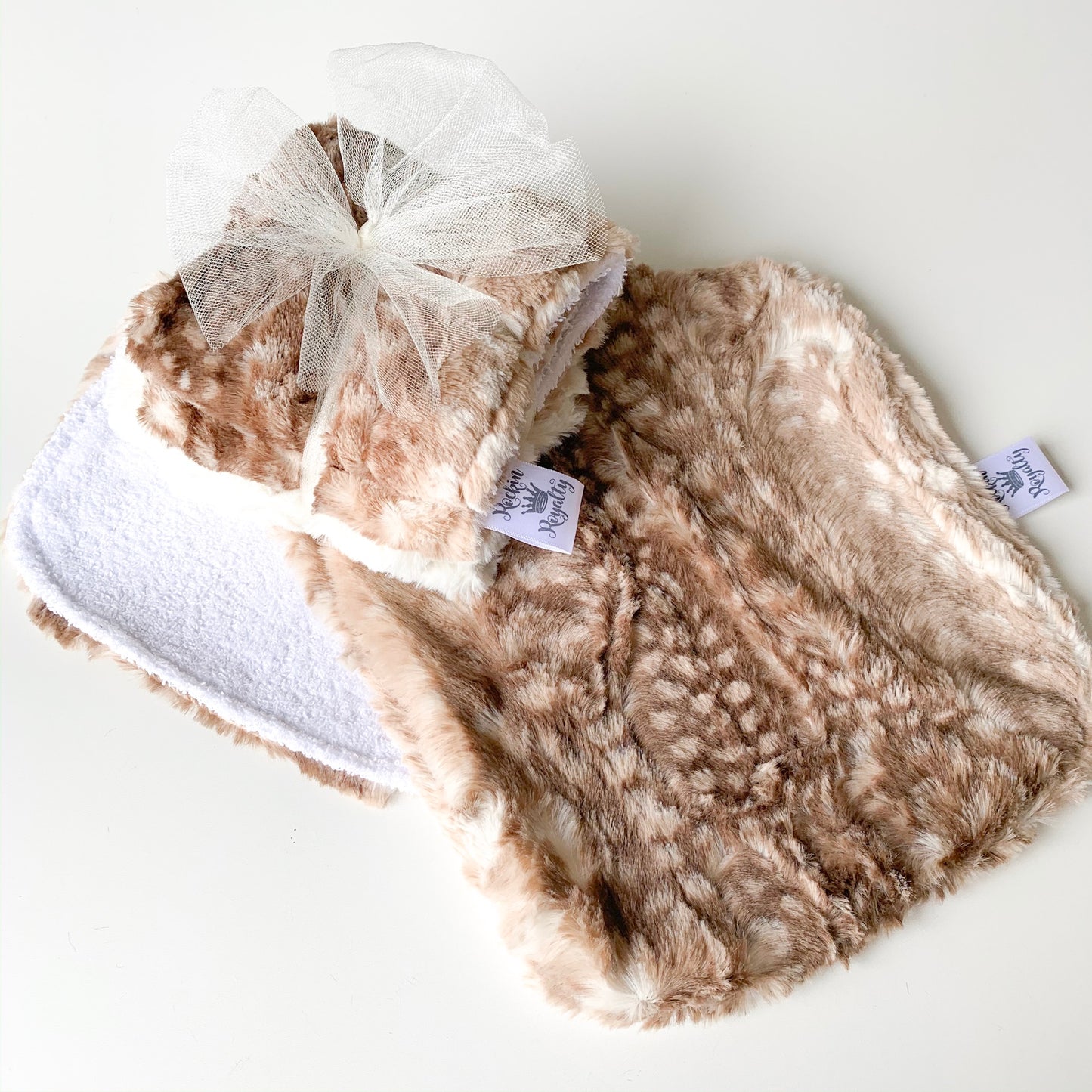 Fawn Ivory Burp Cloth Set