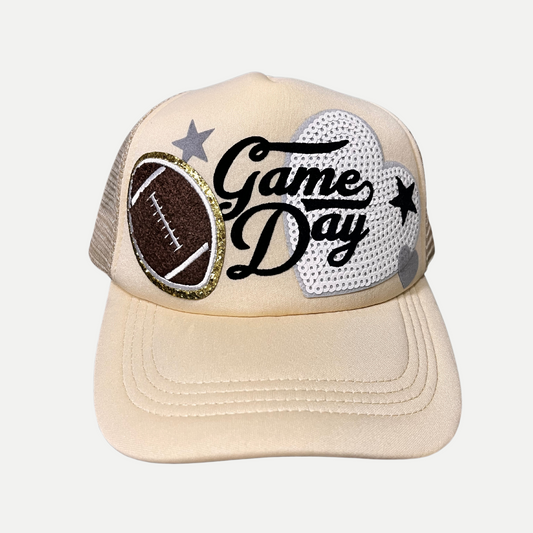 Game Day Football Patch Trucker Hat