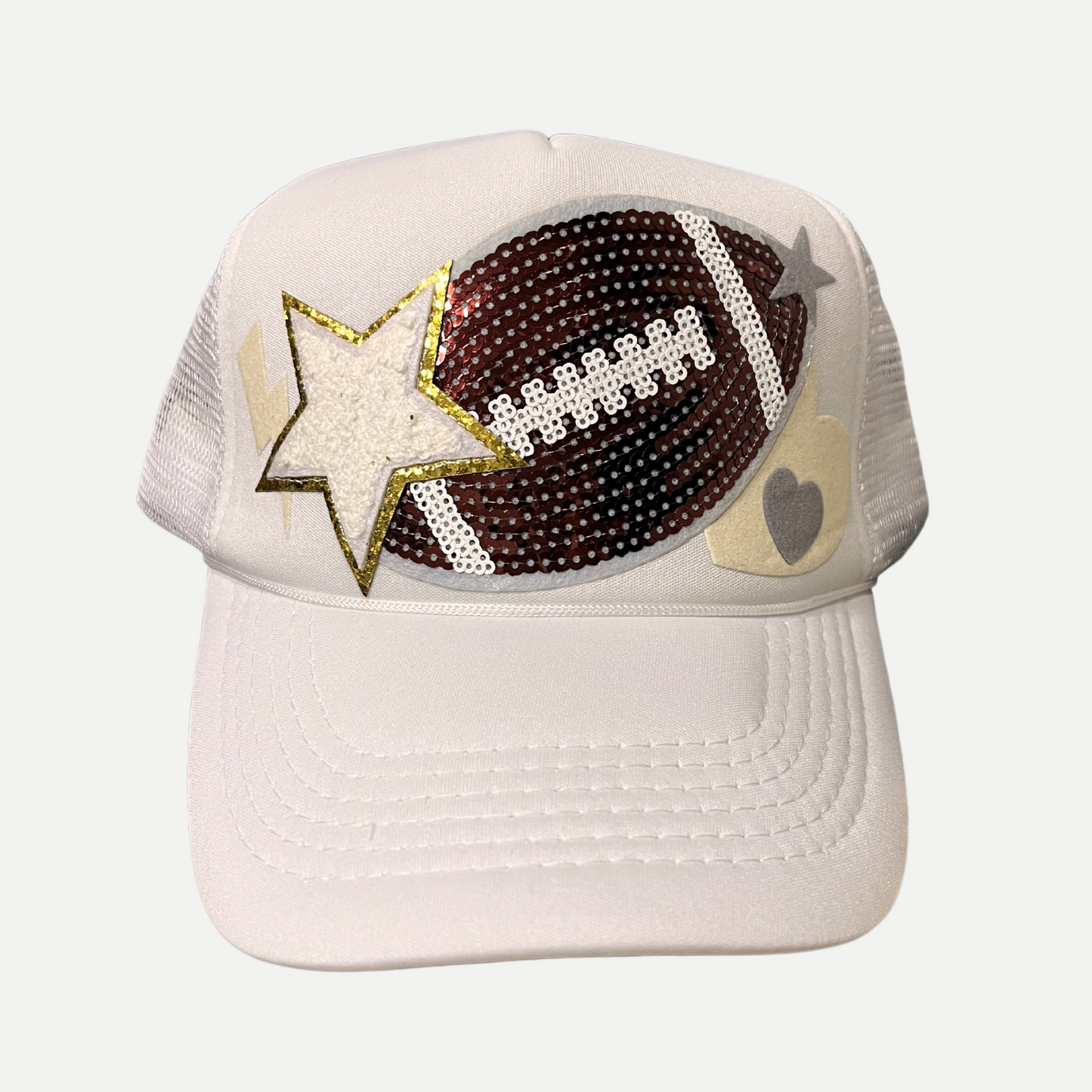 Football Patch Trucker Hat