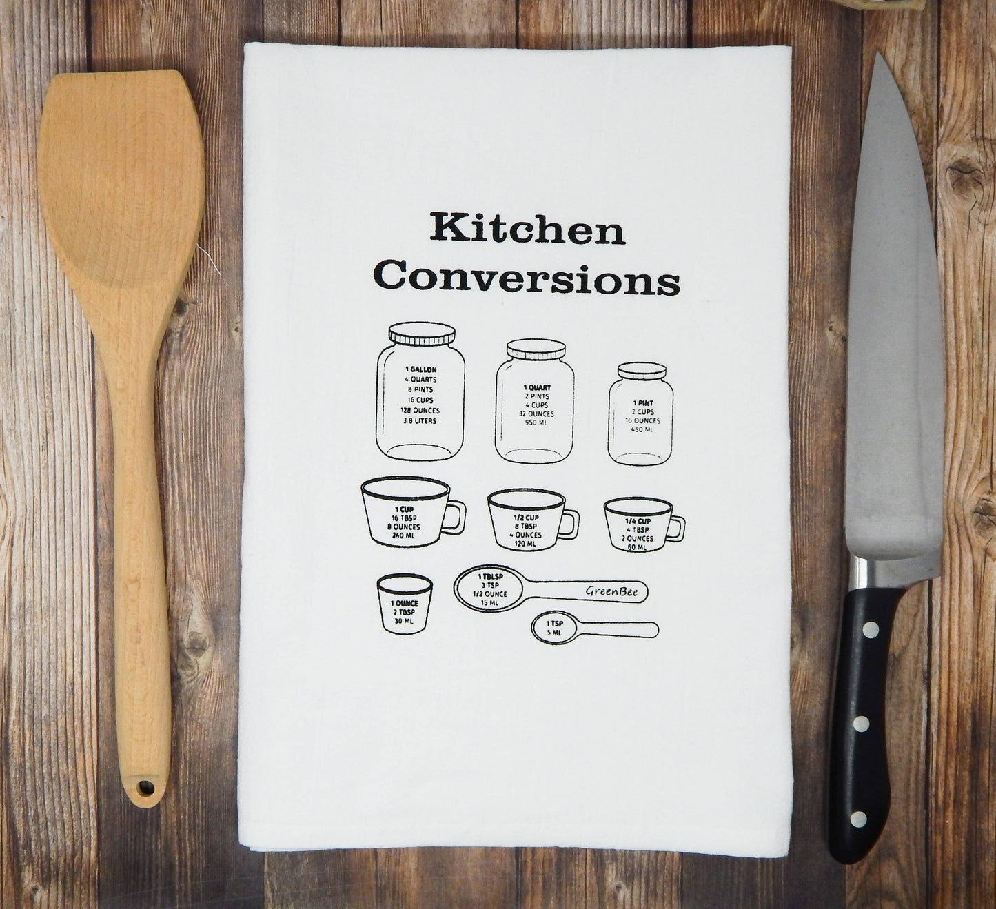 Kitchen Conversions Tea Towel