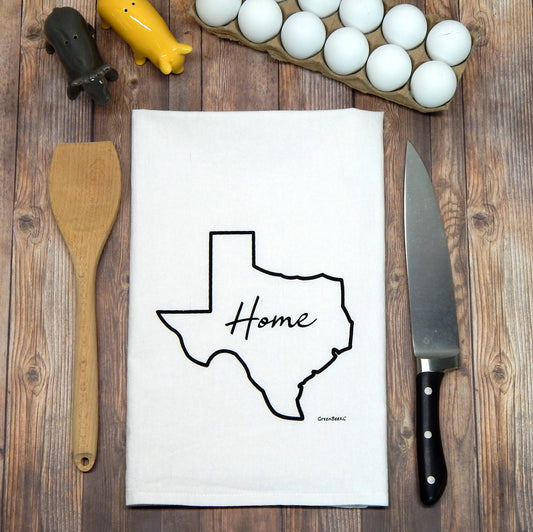 Texas Home Flour Sack Tea Towel